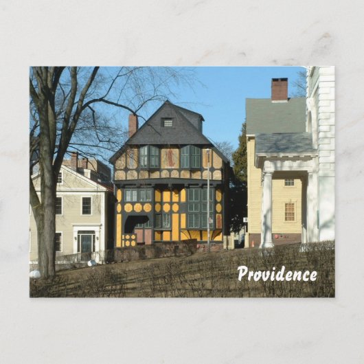Downtown Providence Briefkaart (Voorkant)