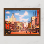 Downtown Providence, RI  Foto Briefkaart (Voorkant)