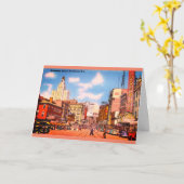 Downtown Providence, RI  Foto Kaart (Gele Bloem)