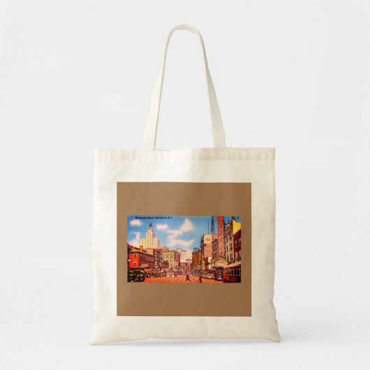 Downtown Providence, RI  Foto Tote Bag (Voorkant)