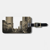 Downtown Raleigh Bagagelabel (Voorkant horizontaal)