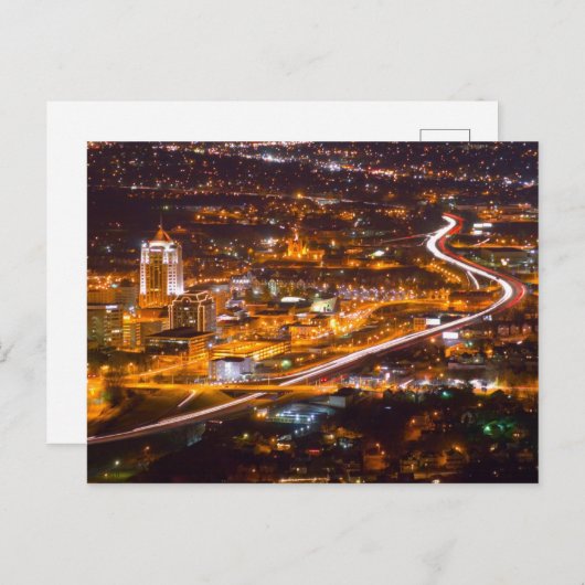 Downtown Roanoke, Virginia Briefkaart (Voorkant / Achterkant)