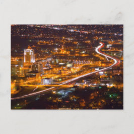 Downtown Roanoke, Virginia Briefkaart