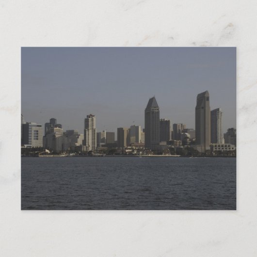 Downtown San Diego Briefkaart (Voorkant)
