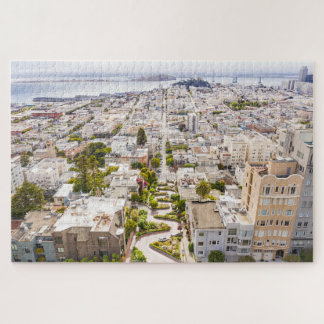 Downtown San Francisco California Jigzaag Puzzle Legpuzzel