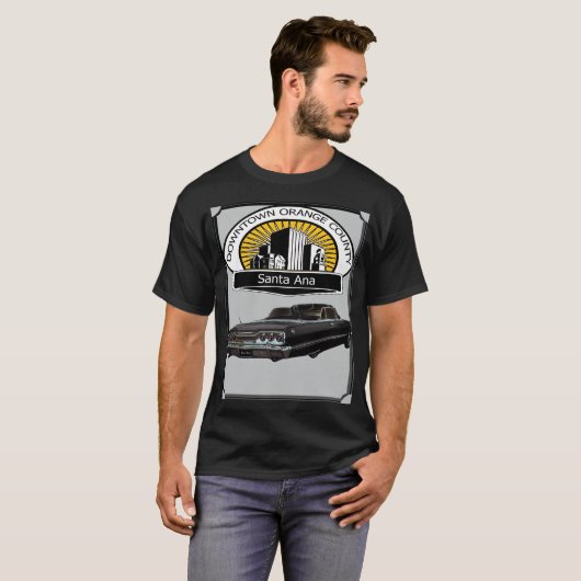 Downtown Santa Ana T-shirt (Voorkant volledig)