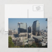 Downtown Santiago, Chili Briefkaart (Voorkant / Achterkant)