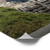 Downtown Santiago, Chili Poster (Hoek)