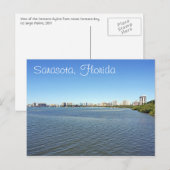 Downtown Sarasota Florida Briefkaart (Voorkant / Achterkant)