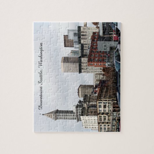 Downtown Seattle, Washington Legpuzzel (Verticaal)