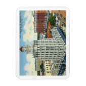 Downtown, Sint-Petersburg, Vintage Briefkaart FL Magneet (Verticaal)