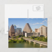 Downtown Skyline on Lady Bird Lake Briefkaart (Voorkant / Achterkant)