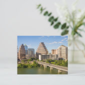 Downtown Skyline on Lady Bird Lake Briefkaart (Staand voorkant)