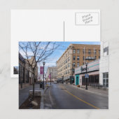 Downtown Springfield Briefkaart (Voorkant / Achterkant)