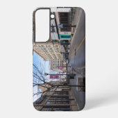 Downtown Springfield Samsung Telefoon Case Galaxy Hoesje (Achterkant)