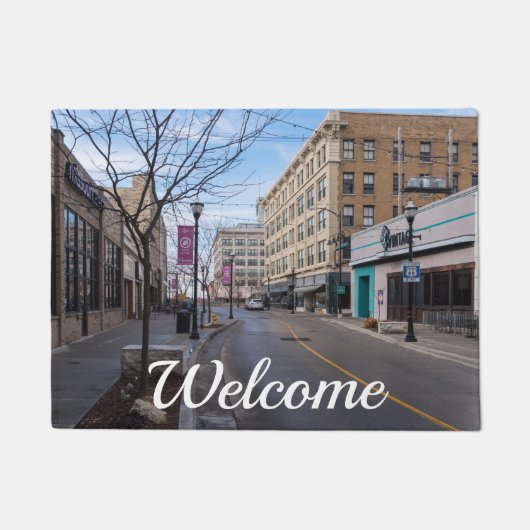 Downtown Springfield Welkom Deurmat (Voorkant)