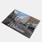 Downtown Springfield Welkom Deurmat (Schuin)