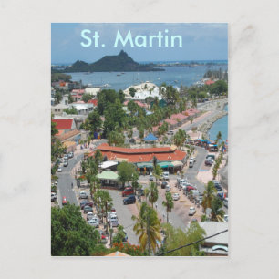 Downtown St. Martin Briefkaart