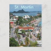 Downtown St. Martin Briefkaart (Voorkant)