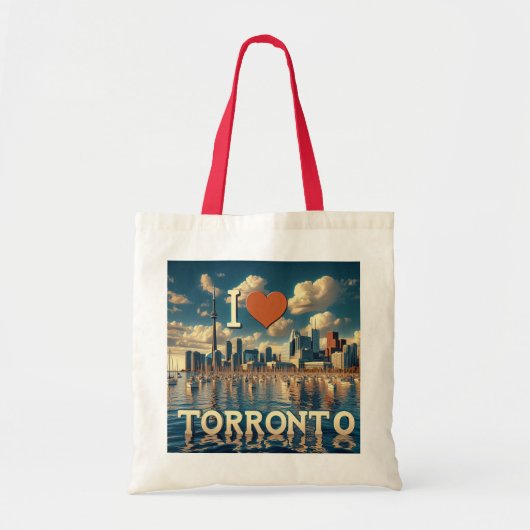 Downtown Toronto Waterfront Tote Bag (Voorkant)