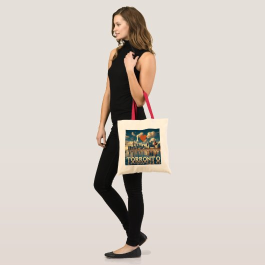 Downtown Toronto Waterfront Tote Tote Bag (Voorkant (model))