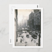 Downtown Uitzicht, Seattle, Vintage 1910 Briefkaart (Voorkant / Achterkant)