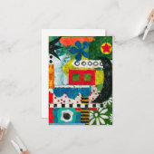 Downtown Wenskaart Kaart (Voorkant / Achterkant in situ)