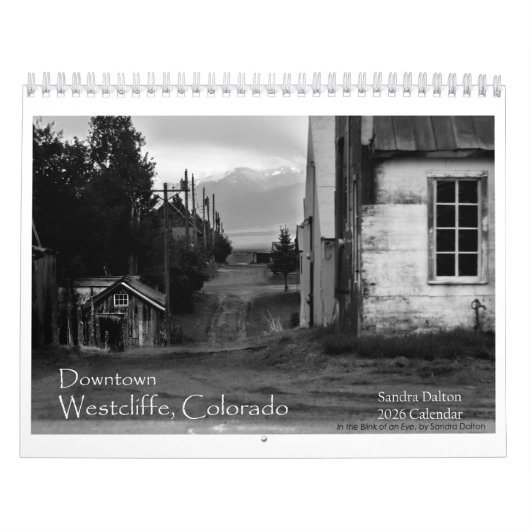 Downtown Westcliffe, Colorado - 2026 Calendar Kalender (Hoes)