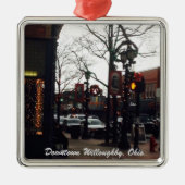 Downtown Willoughby Kerst Foto Ornament (Voorkant)