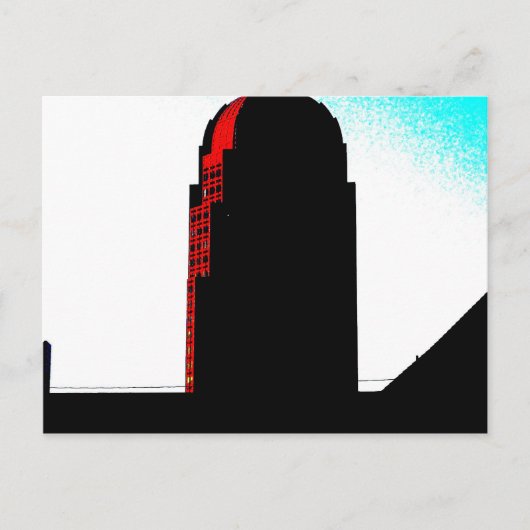 Downtown Winston-Salem, NC Briefkaart (Voorkant)