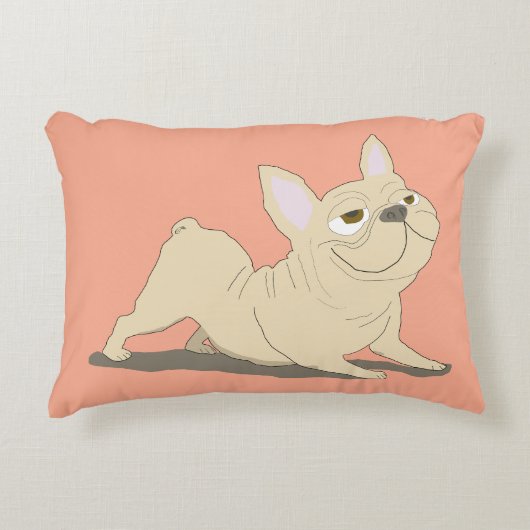 Downward dog accent kussen (Voorkant)