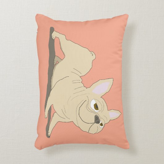 Downward dog accent kussen (Voorkant(Verticaal))