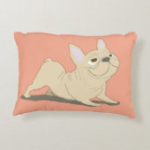 Downward dog accent kussen (Achterkant)