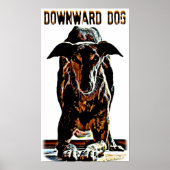 Downward Dog Poster (Voorkant)