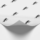 Downy Woodpecker Cadeaupapier (Hoek)