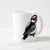Downy Woodpecker Grote Koffiekop (Voorkant rechts)