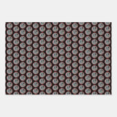 Downy Woodpecker in sneeuw - Originele foto Inpakpapier Vel (Voorkant 3)