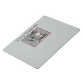 Downy Woodpecker in sneeuw - Originele foto Notitieblok (Schuin)