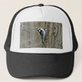Downy Woodpecker Items Trucker Pet (Voorkant)