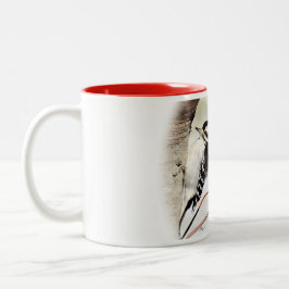 Downy Woodpecker Tea Mok - personaliseren