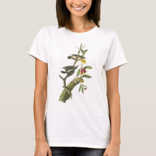 Downy Woodpecker van Audubon T-shirt