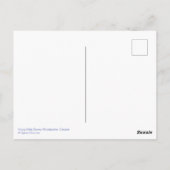 Downy Woodpecker Young Male Bird Canada Briefkaart (Achterkant)