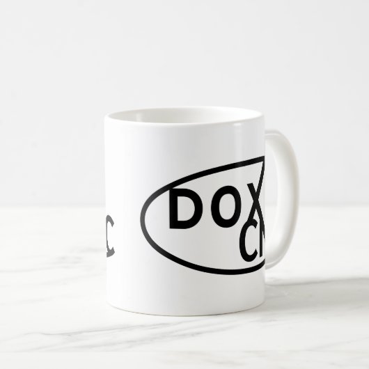 Dox CNC Koffiemok (Voorkant rechts)