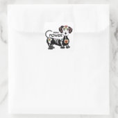Doxi Power Vierkante Sticker (Tas)