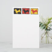 Doxie-3-BOX Briefpapier (Staand voorkant)