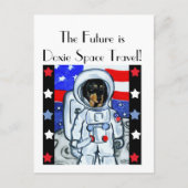 DOXIE ASTRONAUT BRIEFKAART (Voorkant)