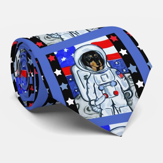 DOXIE ASTRONAUT STROPDAS (Opgerold)