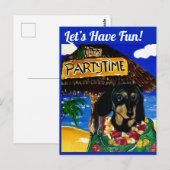 DOXIE BARTENDER BRIEFKAART (Voorkant / Achterkant)