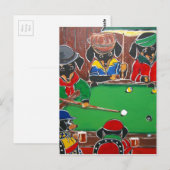 DOXIE BILLIARD BRIEFKAART (Voorkant / Achterkant)