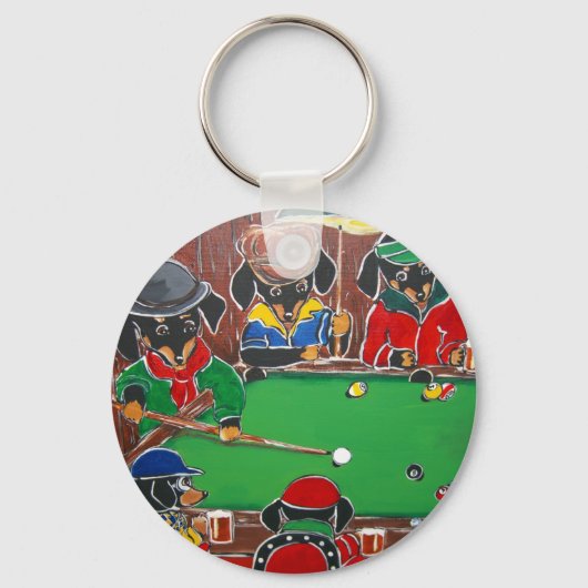 DOXIE BILLIARD SLEUTELHANGER (Voorkant)